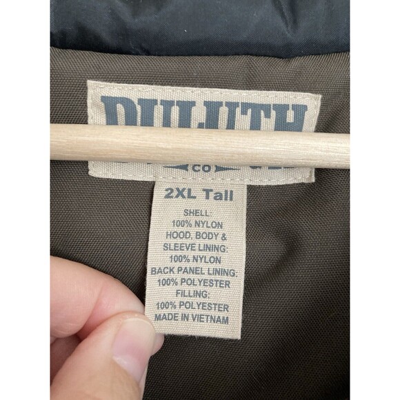 Duluth Trading Co. Whaleback Brown Parka Thinsulate XXL Tall Men’s - Picture 9 of 16
